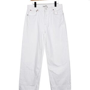 Agolde White Flare & Wide Leg Jeans